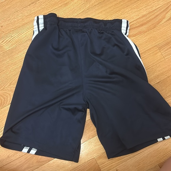 Blue Shorts with White Stripes - Picture 4 of 5